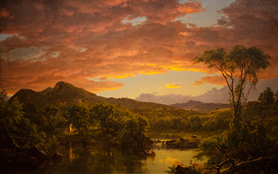 A Country Home Frederic Edwin Church